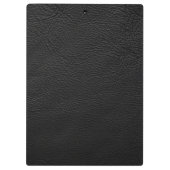 Porte-bloc Cuir noir (Dos)