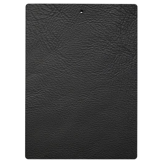 Porte-bloc Cuir noir (Dos)