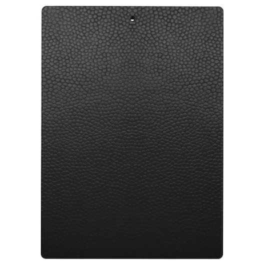 Porte-bloc Cuir noir (Dos)