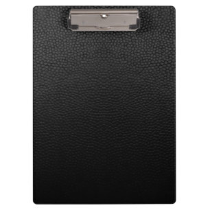 Porte-bloc Cuir noir