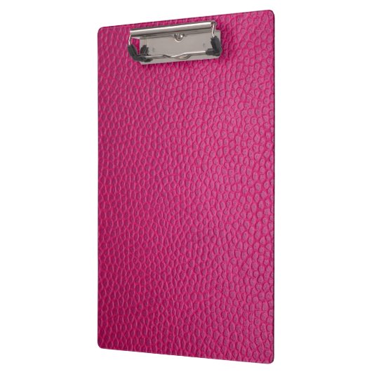 Porte-bloc Cuir rose (Gauche)