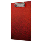 Porte-bloc Cuir rouge (Gauche)