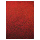 Porte-bloc Cuir rouge (Dos)