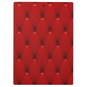 PORTE-BLOC CUIR ROUGE (Dos)