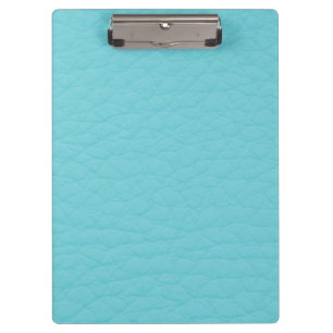 Porte-bloc Cuir Turquoise rétro Turquoise Personnalisé