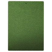 Porte-bloc Cuir vert (Dos)