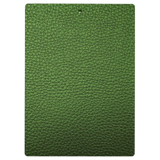 Porte-bloc Cuir vert (Dos)