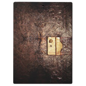 Porte-bloc Cuir vintage (Dos)