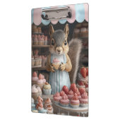 Porte-bloc Cuire l'écureuil avec Cupcake (Gauche)