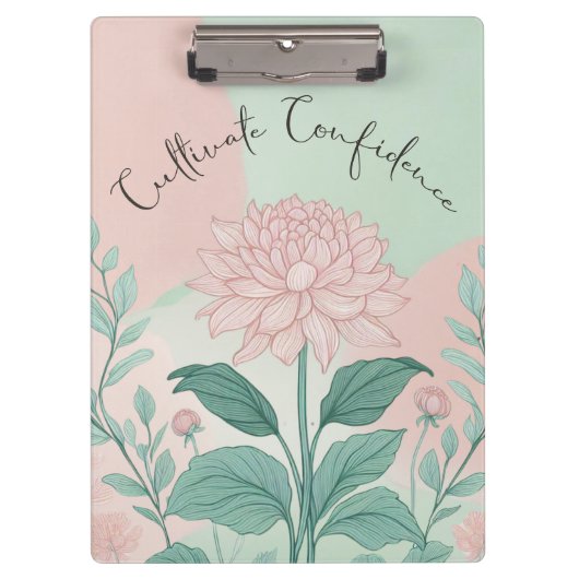 Porte-bloc Cultiver la confiance Thème (Devant)