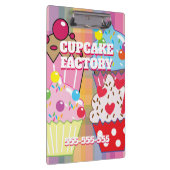 Porte-bloc CUPCAKE FACTORY Menu (Swatch)
