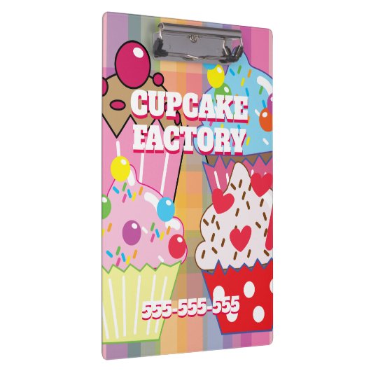 Porte-bloc CUPCAKE FACTORY Menu (Swatch)