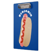 Porte-bloc Curieux hot dog Weiner dessin animé (Gauche)