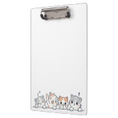 Porte-bloc Curious Paws - Cute Cats Friends Peeking (Gauche)
