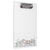 Porte-bloc Curious Paws - Cute Cats Friends Peeking (Swatch)