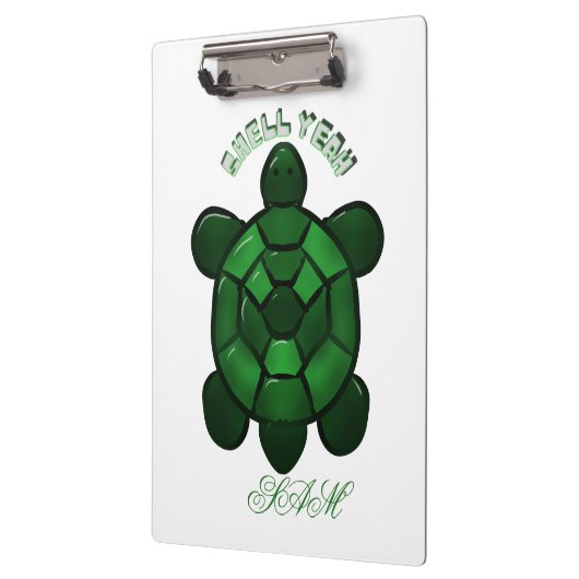 Porte-bloc Custom and personalized Cute Turtle  (Gauche)