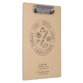 Porte-bloc Custom Bakery Logo Clipboard (Swatch)