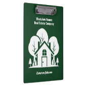 Porte-bloc Custom Green Forest House Real Estate Company (Swatch)