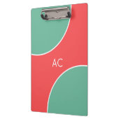 Porte-bloc Custom Modern Coral Minimalist (Gauche)