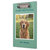 Porte-bloc Custom Pet Photo & Name, school & work (Gauche)