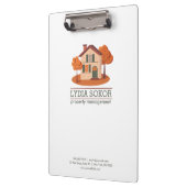 Porte-bloc Custom Property Management Clipboard (Gauche)