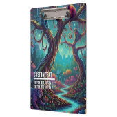 Porte-bloc Custom Text Magical Jungle Monkeys & Leopard (Gauche)