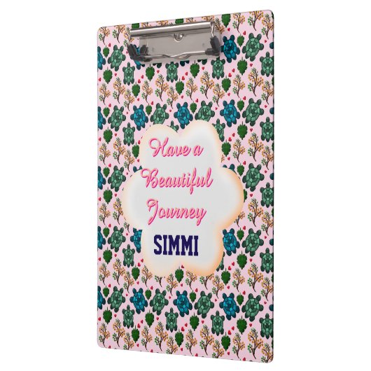 Porte-bloc Custom turtle pattern  (Gauche)