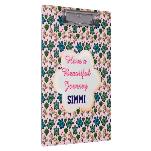 Porte-bloc Custom turtle pattern  (Swatch)