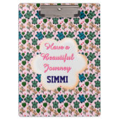 Porte-bloc Custom turtle pattern  (Devant)