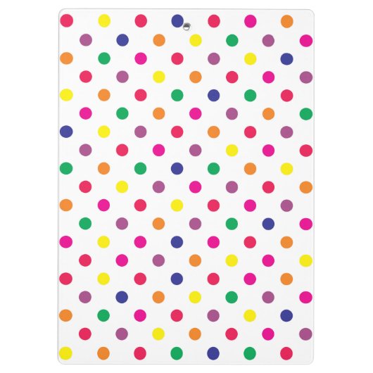 Porte-bloc Customize Colorful Dots (Dos)