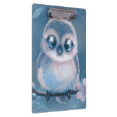 Porte-bloc Cute Blue Owl Clipboard (Swatch)