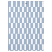 Porte-bloc Cute Blue & White Stripe Clipboard  (Dos)