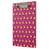 Porte-bloc Cute Cartoon Cat Seamless Pattern | Kawaii Orange  (Gauche)