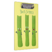 Porte-bloc Cute céleri bâtons trio caricature légumes (Swatch)