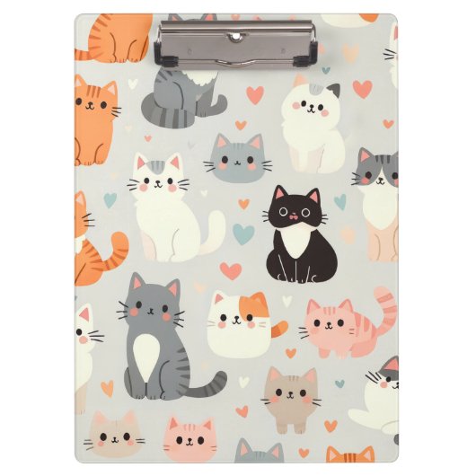 Porte-bloc Cute chat (Devant)