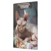 Porte-bloc Cute Chat Lounge sans fourrure (Gauche)