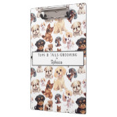 Porte-bloc Cute Chien Chien Grooming (Gauche)