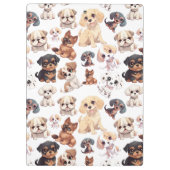 Porte-bloc Cute Chien Chien Grooming (Dos)