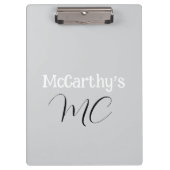 Porte-bloc Cute Customized Personal Name Clipboard  (Devant)