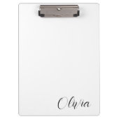 Porte-bloc Cute Customized Personalized Name Clipboard  (Devant)