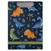 Porte-bloc Cute Dinosaur Pattern Colorful  (Devant)