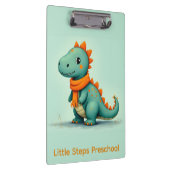 Porte-bloc Cute Dinosaur Wearing an Orange Scarf (Swatch)