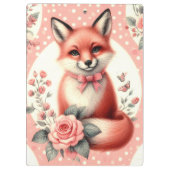 Porte-bloc Cute Floral Baby Fox (Dos)