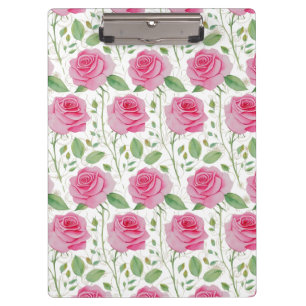 Porte-bloc Cute, floral/rose motif extensible