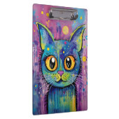 Porte-bloc Cute Funny Kitty Cat Mixed Media Animal Pet (Swatch)