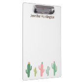 Porte-bloc Cute Girly Succulent Cactus Personnalisé (Swatch)