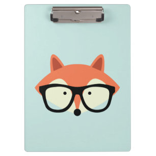 Porte-bloc Cute Hipster Red Fox