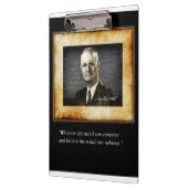 Porte-bloc Cute Inspirational Napoleon Hill Clipboard  (Gauche)