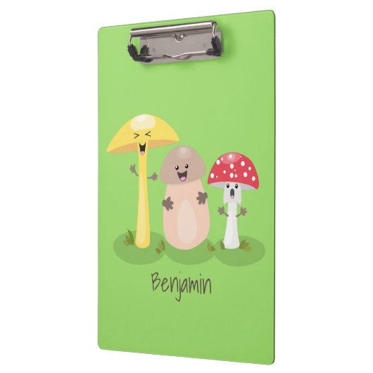Porte-bloc Cute kawaii champignon champignon toadstool (Gauche)