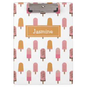 Porte-bloc Cute Kawaii Popsicle Iced Pops Lolly Soins d'été